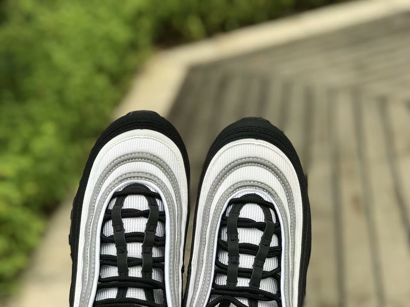 Authentic Nike Air Max 97 White Black-Yellow